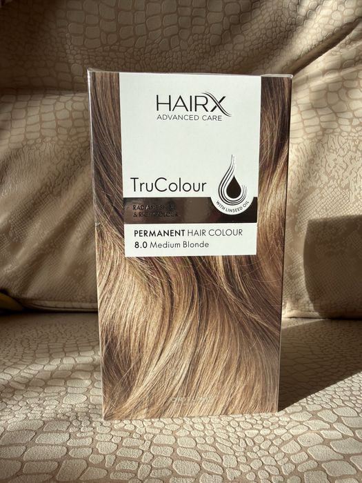 Фарба для волосся русий Hairx advanced care 8.0 Medium Blonde Oriflame
