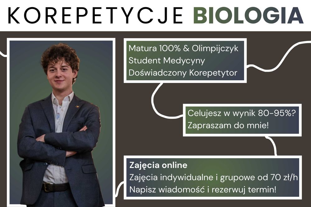 Korepetycje | Biologia Rozszerzona | Online