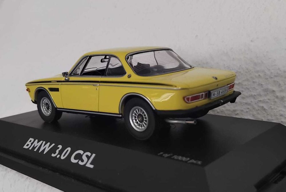 BMW 3.0 CSL Schuco. 50€   Vendo miniaturas da minha coleção 1/43.