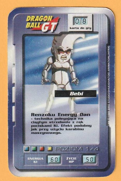 Karta Dragon Ball - BEBI