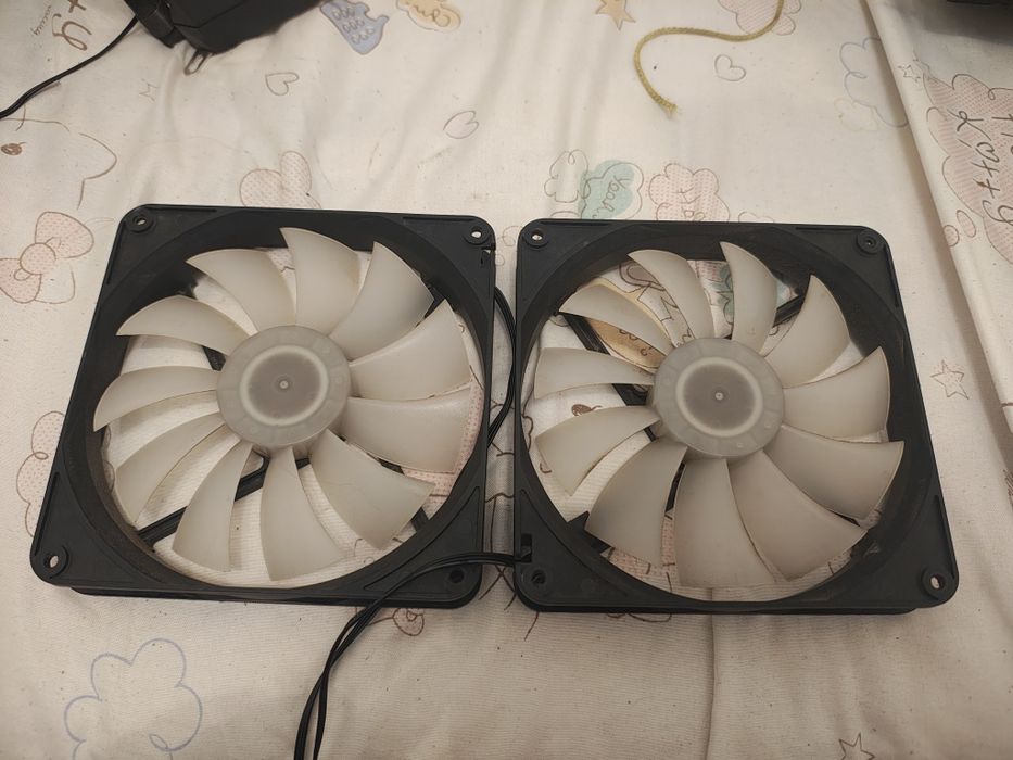 Zestaw 10 sztuk wentylatorów spc silentium nzxt Genesis krux