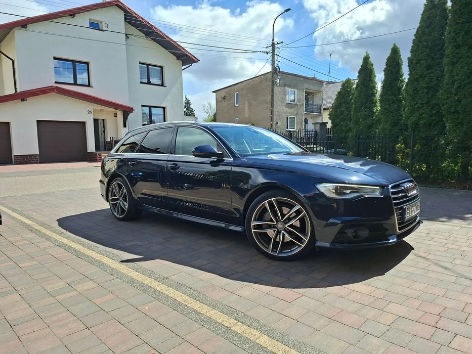 Audi A6 Avant webasto, radary, czujniki martwego, wypos. desing selection