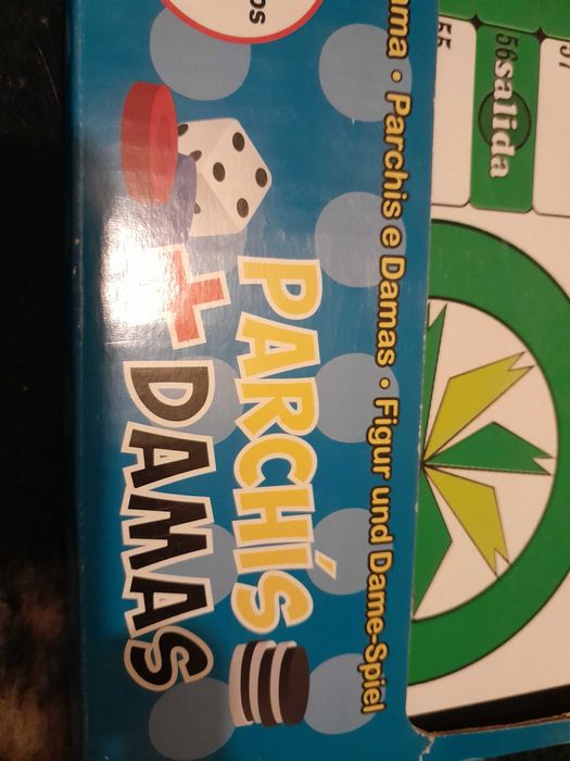 Jogos de tabuleiro, 2 em 1 Novo