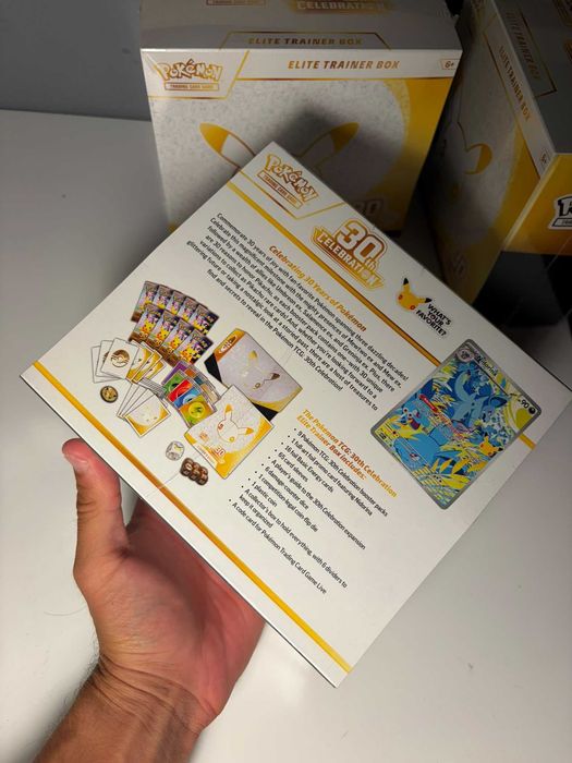 Pokemon TCG 30th Anniversary Elite Trainer Box x4