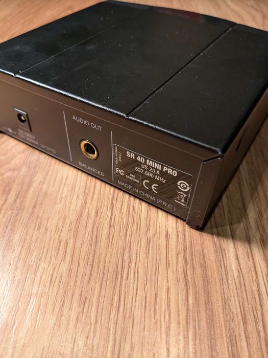 Kit AKG SR40 mini pro com microfone Headset e cabo