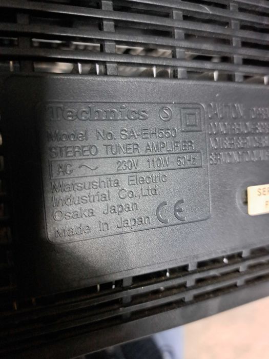 Amplificador technics SA-EH550