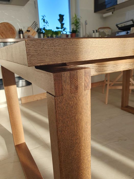 Stół Morbylanga Ikea dębowy