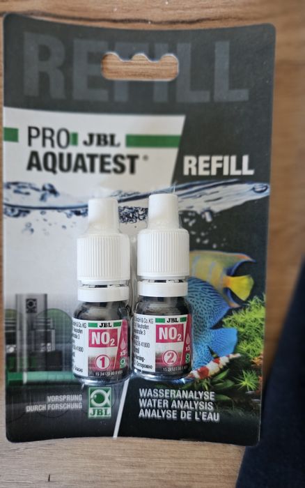 Wkłady/uzupełnienie do walizki JBL testy na azotyny NO2