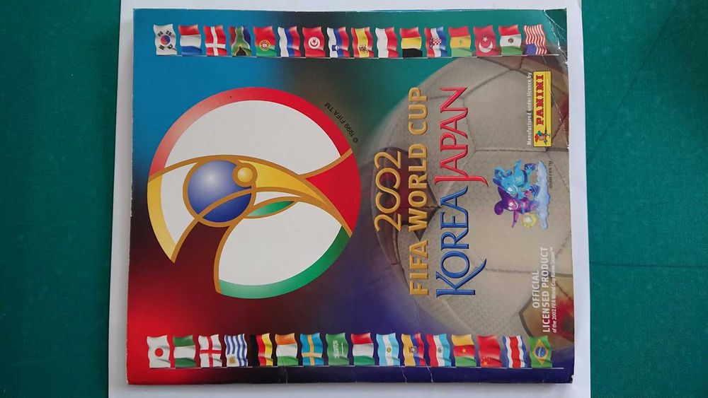 PANINI - Espanha 82; Euro 88; Euro 96 ; USA 94; México 86; Ásia 2002