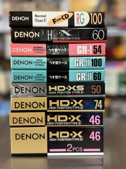 Продам аудио кассеты Denon