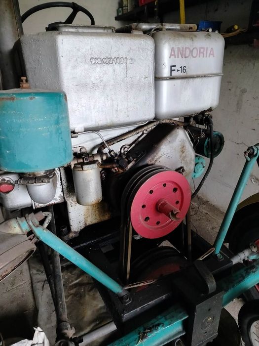 Traktor traktorek samoróbka