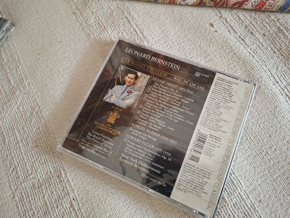 Leonard Bernstein 5 cds novos selados
