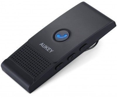 Zestaw głośnomówiący mocny na długie trasy klips Bluetooth Aukey BP-P