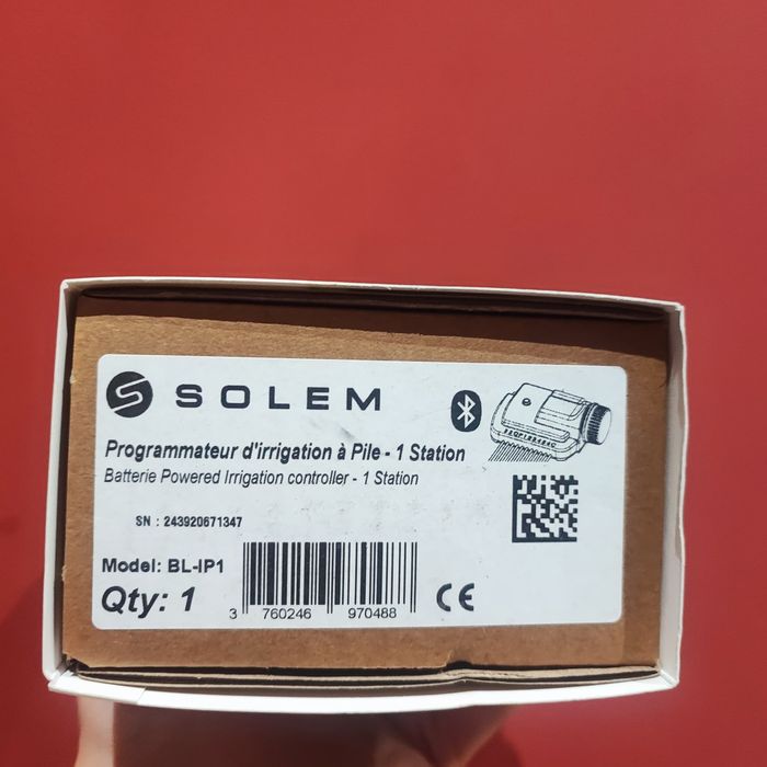 Programador de rega novo