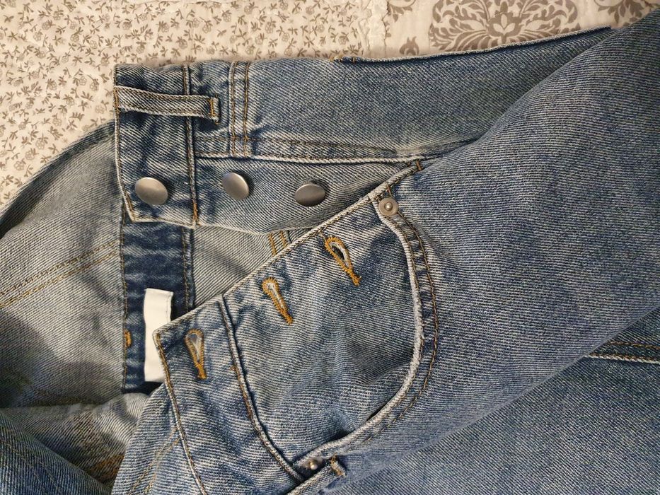 Jeansowe ogrodniczki H&M