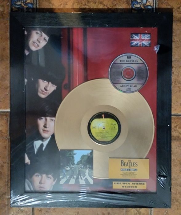 HANDMADE "золота платівка" на стіну.