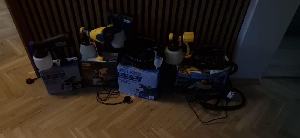 Pistolety i agregaty malarskie