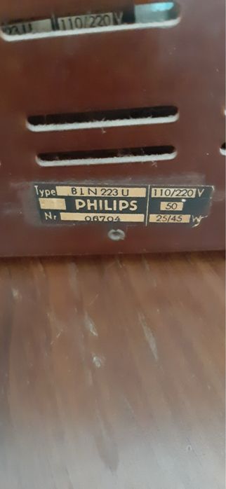 Radio Philips anos 50 - vintage.