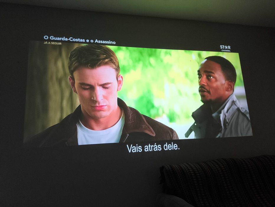 Projetor WEWATCH V50 HD Nativo 1080p