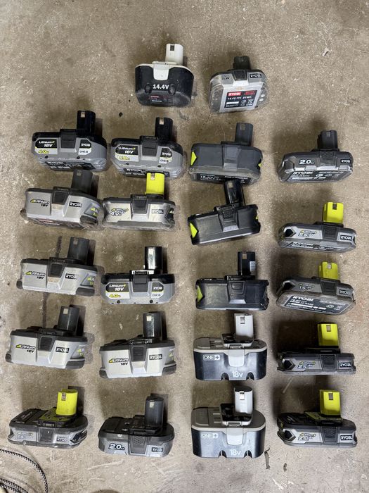 Продам зарядные и аккумуляторы на бош 36, 18, 14,4, 12, макита, Милуоки, ryobi