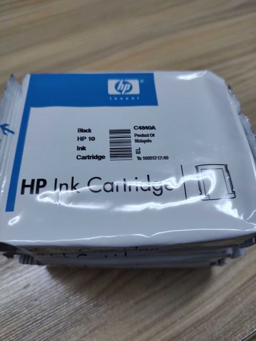 Komplet wkładów HP C4840A C4836A C4837A C4838A tusz do plotera HP