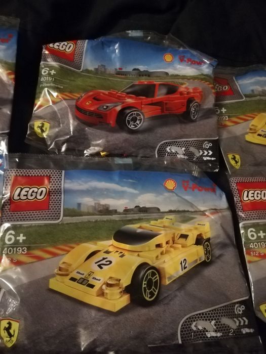 Klocki Lego Ferrari 40191 shell Kraków Bieżanów-Prokocim • OLX.pl