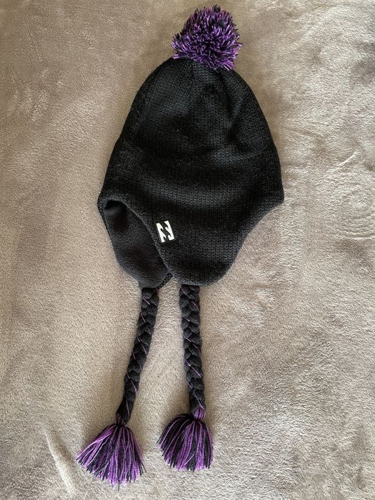 Gorro preto e roxo Billabong