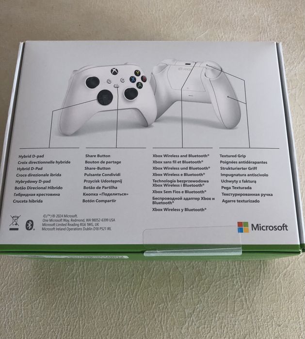 Comando Xbox  X/S Robot White (Selado)