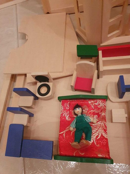 Детский меблированный деревянный домик Melissa & Doug,эко-домик.