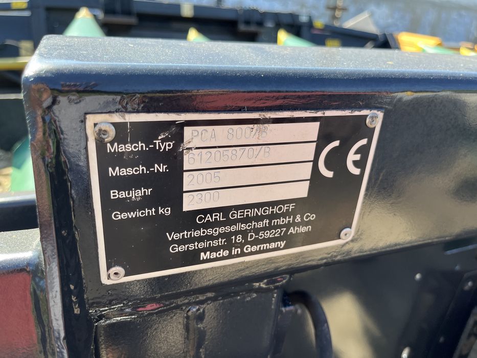 Жатка Geringhoff PC-A