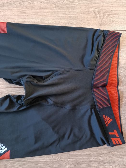 Legginsy kompresyjne męskie Adidas 3/4 techfit compression roz. XL