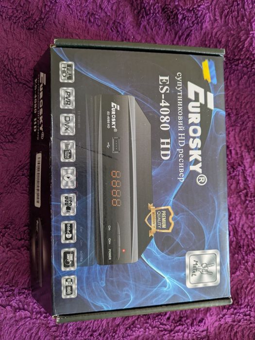 Супутниковий ресівер (тюнер) Eurosky ES-4080 HD