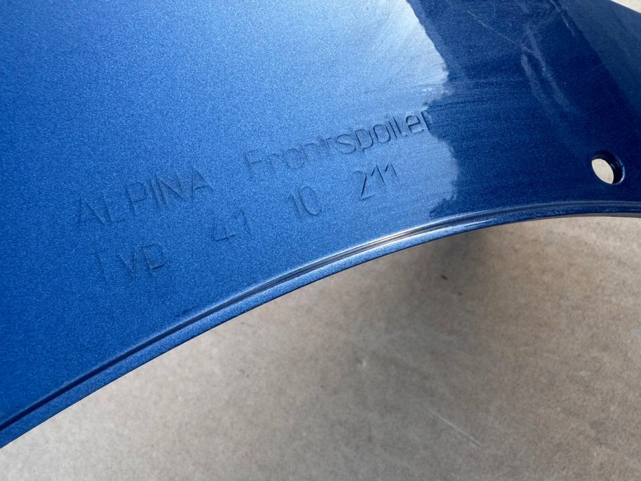 zderzak spoiler bmw 3 g20 g21 alpina oryginał 01440
