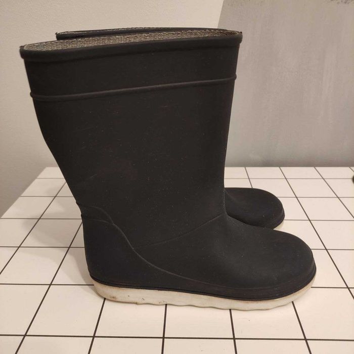Kalosze Tribord czarne 19cm rozmiar 29/30 Rubber boots Galoshes