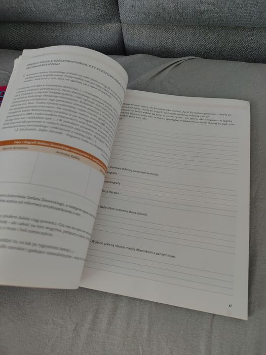 Egzamin j.polski ósmoklasosty zadania zestaw ćwiczeń nowe