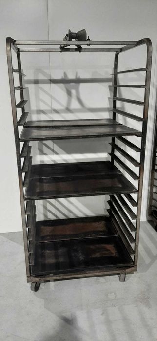 Conjunto 4 Carrinhos forno padaria