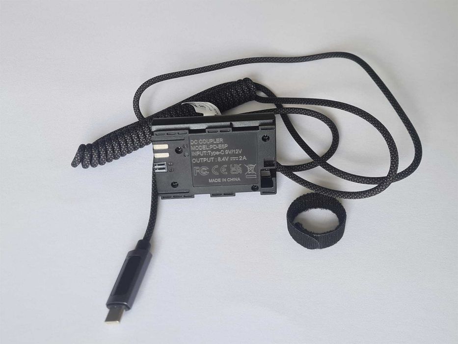 Batmax LP-E6 Dummy Battery (каплер)