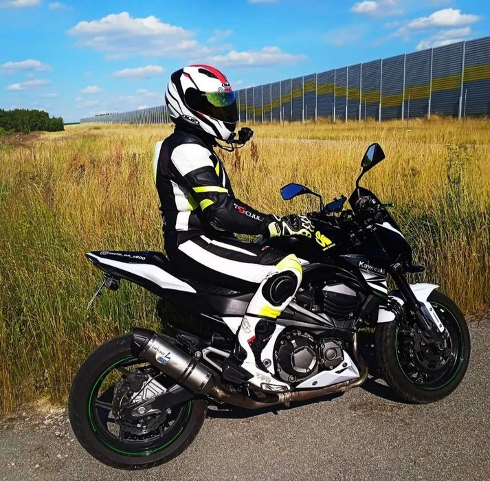 Tschul 545 - skórzany kombinezon garb neon r. 52