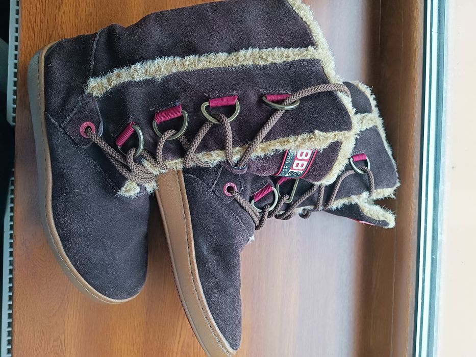 Зимові чобітки  натуральна замша 39р