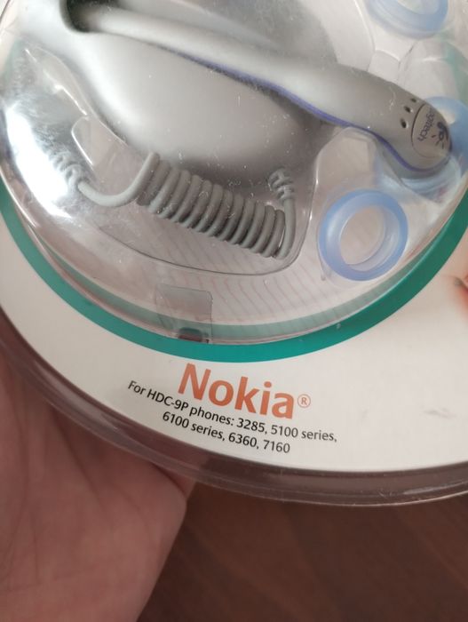 Nowe słuchawki Logitech do telefonu Nokia 3285, 5100, 6100, 6360, 7160