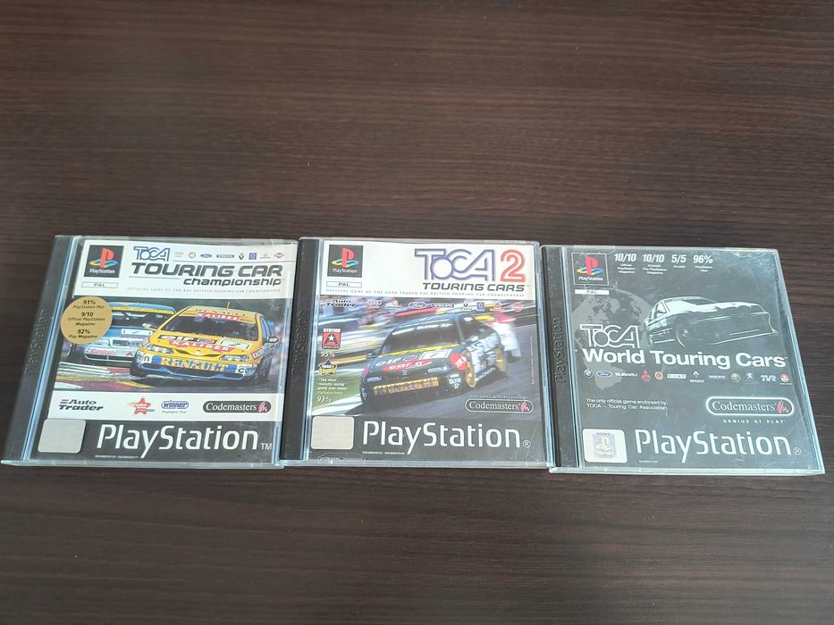 TOCA 1, 2, 3 - PSX, PS1 - 3xA