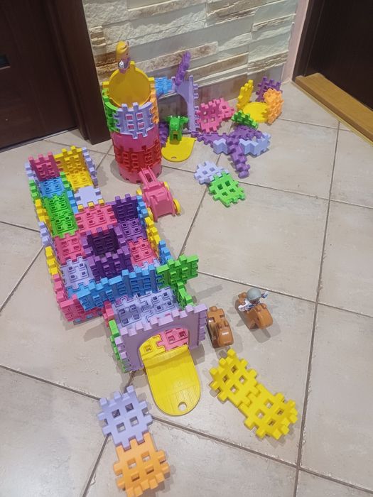 Klocki wafelki Little tikes