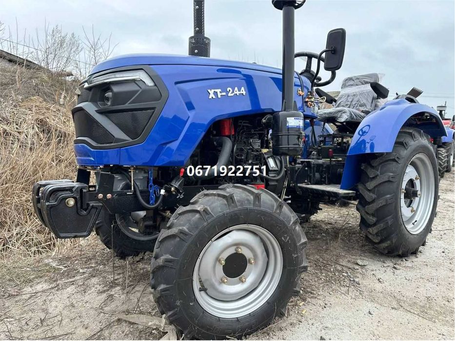 Минитрактор ФОРТЕ XT 244 редукторний міст з ведучим передком доставка безкоштовна під самий двір