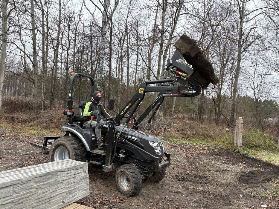 Montaż ogrodzeń panelowe, palisadowe, betonowe, usługi minitraktorem