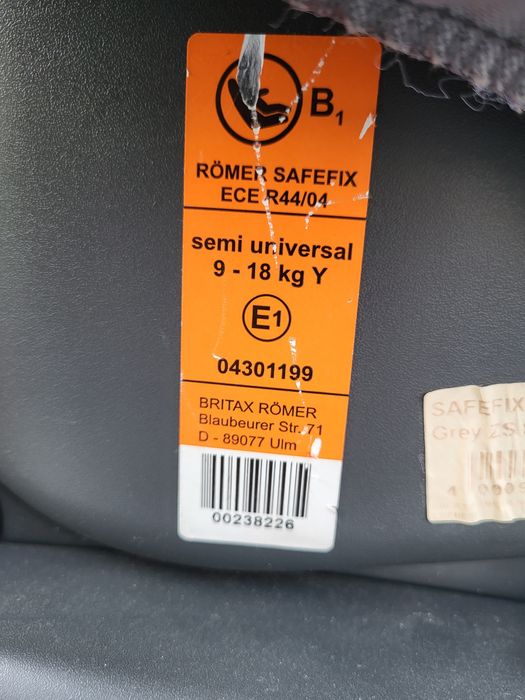 Fotelik samochodowy isofix