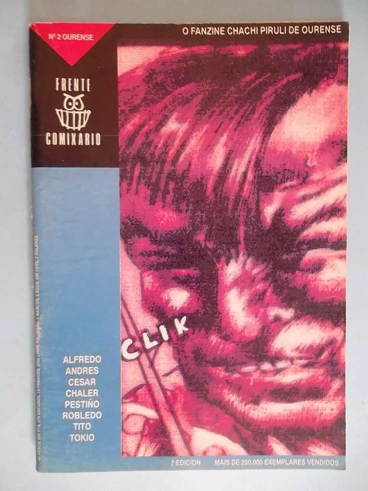 Lote de fanzines de BD estrangeiros , ver fotos.