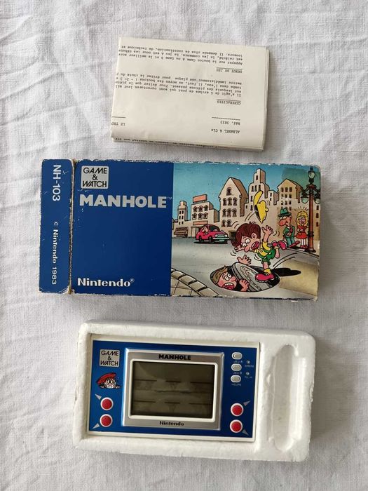 Manhole (Nintendo Game & Watch NH-103, PAL, Tested, No Manual/Battery)64741323202178120