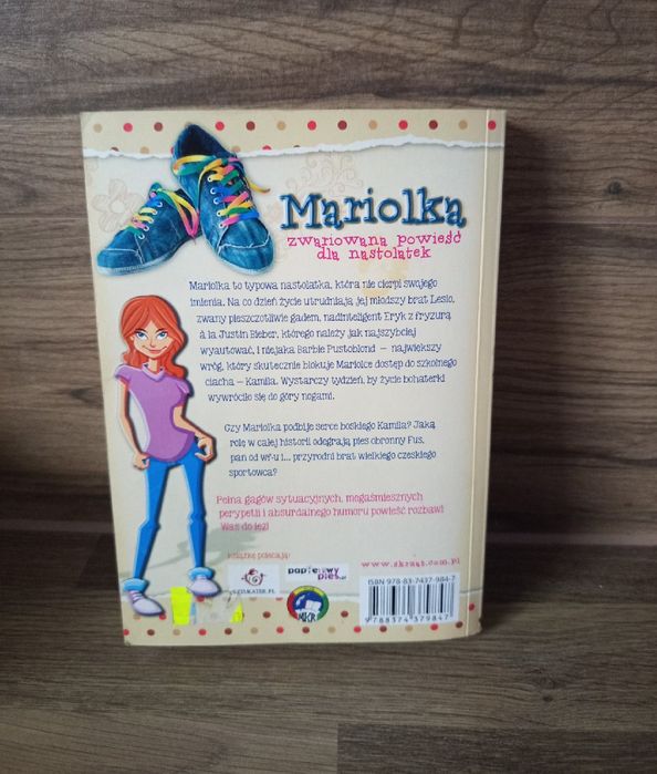 Książka pt ,,Mariolka"