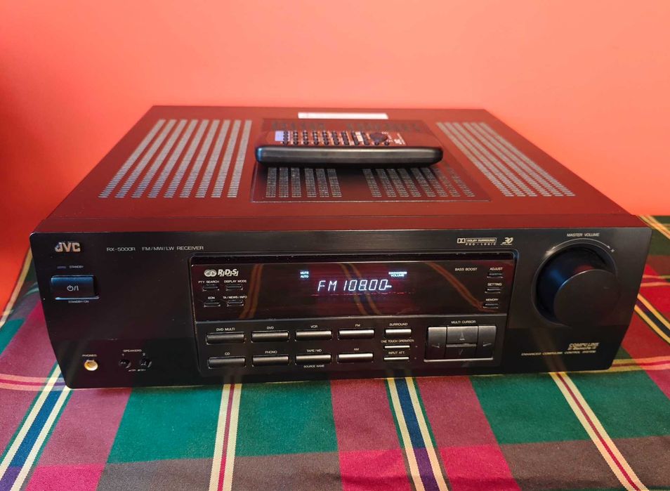 JVC RX-5000RBK 5.1 2x100W + pilot | Pierwszy właściciel | stan BDB