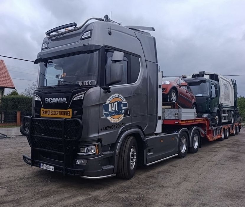 DOSTAWA 99 zł / Kangur Scania R Scania Next Gen Volvo FH4 FH3 orurowanie TRUX HYPRO Man Daf Iveco Mercedes Led Ring Aero